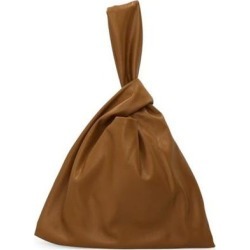 Jen Bag In Vegan Leather - Brown - Nanushka Clutches