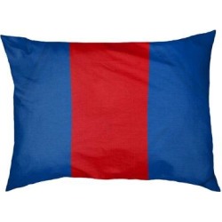 East Urban Home Kansas Dog Bed Pillow Polyester in Red/Blue, Size 6.0 H x 28.0 W x 18.0 D in | Wayfair 393E92645D494D029AE80A15E45F2687 found on Bargain Bro from Wayfair for USD $67.67