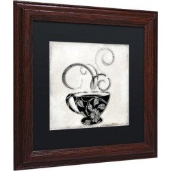 Trademark Fine Art 'Silver Brewed 1' by Color Bakery Framed Graphic Art Canvas & Fabric in Black, Size 16.0 H x 16.0 W x 0.5 D in | Wayfair found on Bargain Bro Philippines from Wayfair for $88.49