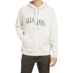 Men's Diverge Logo Hoodie - White - AllSaints Sweats