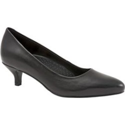 Wide Width Women's Kiera Pumps by Trotters® in Black (Size 8 W) found on Bargain Bro Philippines from Ellos for $104.99