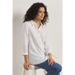 Women's Sunset Shirt by Soft Surroundings, in White size XS (2-4)