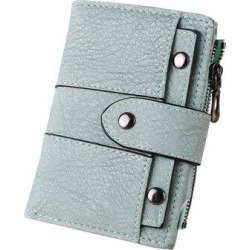 RUISIER NETWORK INC Women Simple Retro Rivets Short Wallet Coin Purse Card Holders Handbag GN in Green, Size 2.3622 H x 3.937 W x 8.6614 D in found on Bargain Bro Philippines from Wayfair for $13.10