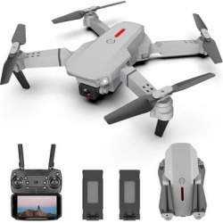 Drone LS-E525 RC avec camera Drone 4K Double camera WiFi FPV Drone Mode sans tete Maintien de