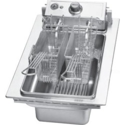Wells F-556 15 lb. Built-In Electric Countertop Fryer - 208V, 5750W