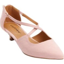 Wide Width Women's The Dawn Pump by Comfortview in Soft Blush (Size 10 W) found on Bargain Bro Philippines from Woman Within for $53.99