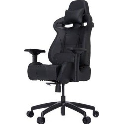 Vertagear Premium Series S-Line 4000 PC & Racing Gaming Chair Faux Leather in Black, Size 52.6 H x 27.75 W x 21.0 D in | Wayfair VG-SL4000_CB found on Bargain Bro Philippines from Wayfair for $350.00
