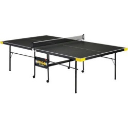 Stiga Legacy Regulation Size Foldable Indoor Table Tennis Table Wood/Steel Legs in Black/Brown/Gray, Size 30.0 H x 60.0 W x 108.0 D in | Wayfair found on Bargain Bro Philippines from Wayfair for $408.52