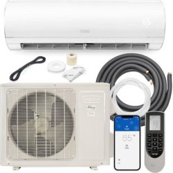 Barton 12,000 BTU Ductless Mini Split Air Conditioner | Wayfair KIT99951-1