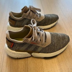 Adidas Shoes | Adidas G54745 Womens Pod-S3.1 Lace Up Sneakers Shoes Casual - Grey | Color: Tan/White | Size: 6