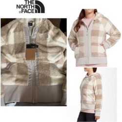 The North Face Sweaters | Nwt North Face Fleece Hoodie Sale (Dove Grey, S) | Color: Cream/Gray | Size: S