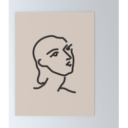 Mini Art Print | Janey - Henri Matisse - Lithograph - Vintage Art Print - Digital Download - Printable Matisse Print by Lyndaloveplace - Without Stand - 3" x 4" - Society6