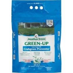 Jonathan Green 10456 Green-Up Crabgrass Preventor w/Lawn Fertilizer, 22-0-3, 16Lb