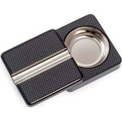 Bey-Berk Ashtray in Black/Gray, Size 1.75 H x 4.0 W x 4.0 D in | Wayfair C311 found on Bargain Bro Philippines from Wayfair for $35.27