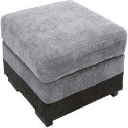 Latitude Run® Fabric Osman, 25.98 "wide x 25.98 "deep x 16.14" high Revolution Performance Fabrics®/Other Performance Fabrics in Gray | Wayfair