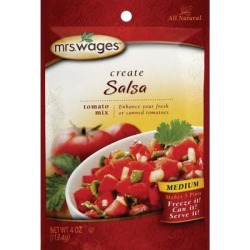 Mrs. Wages 4 Oz. Salsa Tomato Mix - 1 Each - 4 oz found on Bargain Bro from Overstock for USD $8.57