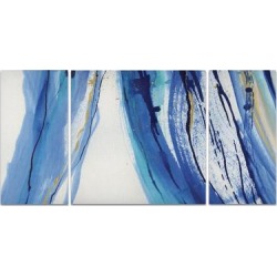 Wexford Home Waterfall I-A Premium Multi Piece Art found on Bargain Bro from Overstock for USD $184.29