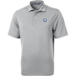 Men's Cutter & Buck Gray Indianapolis Colts Virtue Eco Pique Recycled Polo found on Bargain Bro from nflshop.com for USD $41.79