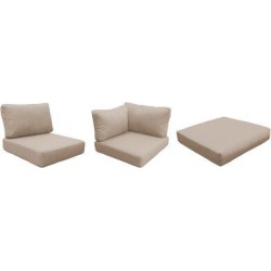 Sol 72 Outdoor™ Tegan 6 Piece Indoor/Outdoor Cushion Cover Set Acrylic in Brown | Wayfair 0EB1EEDAEC81449D86C204B75A09C6B0