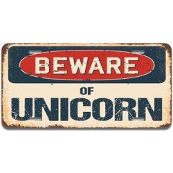 SignMission Beware of Unicorn Aluminum Plate Frame Aluminum in Black/Gray/Red, Size 12.0 H x 6.0 W x 0.1 D in | Wayfair A-LP-04-1210 found on Bargain Bro Philippines from Wayfair for $18.51