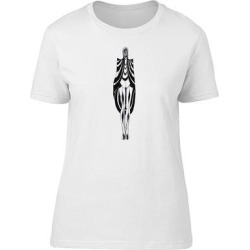 Fashion Person In Creative Suit Tee Women's -Image by Shutterstock (XL), White(cotton, Graphic)