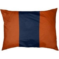 East Urban Home Syracuse Outdoor Dog Pillow Polyester in Orange/Blue, Size 6.0 H x 28.0 W x 18.0 D in | Wayfair 8C11CECBA9284538858EE20437E056E9 found on Bargain Bro from Wayfair for USD $68.39