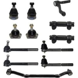 1996-2001 GMC Jimmy Front Ball Joints Tie Rods Sway Bar Link Idler and Center Link Kit - Detroit Axle found on Bargain Bro from Parts Geek for USD $110.92