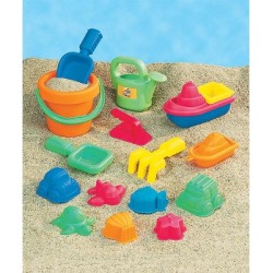 Small World Toys Water toys - 15-Piece Sand Toy Set