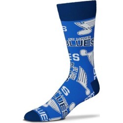 "For Bare Feet St. Louis Blues Wall to Crew Socks"