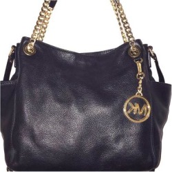 Michael Kors Bags | Michael Kors Leather Purse | Color: Black | Size: Os found on Bargain Bro from poshmark, inc. for USD $57.76