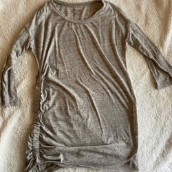 Jessica Simpson Tops | Maternity Top Jessica Simpson Gray Size M | Color: Gray | Size: M found on Bargain Bro Philippines from poshmark, inc. for $15.00