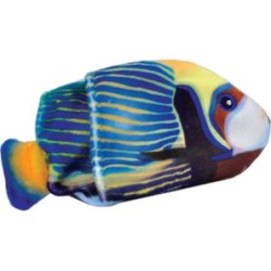 Coastal Pet Products Turbo Life-like Blue Fish Cat Toys, Small