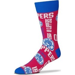 "For Bare Feet LA Clippers Wall to Crew Socks"