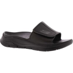 Skechers Foamies Arch Fit Slide -243159 - Mens 9 Black Sandal Medium found on Bargain Bro Philippines from ShoeMall.com for $49.95