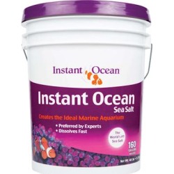 Instant Ocean Marine Fast Dissolving Sea Salt, 46 lbs., 160 Gallon, White found on Bargain Bro from petco.com for USD $28.87