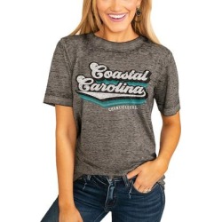 Women's Charcoal Coastal Carolina Chanticleers Vivacious Varsity Boyfriend T-Shirt found on Bargain Bro Philippines from Fanatics for $33.74