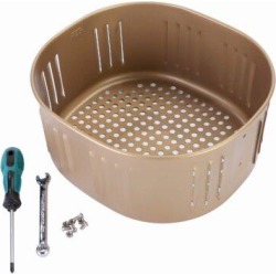 CROSTER Air Fryer Replacement Basket Air Fryer Accessories, Non-Stick Fry Basket, Dishwasher Safe, Size 4.5 H x 9.4 W x 8.9 D in | Wayfair