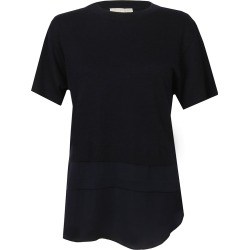 Woven Hem Sweater