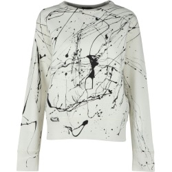 Paint Splatter Crew Sweatshirt