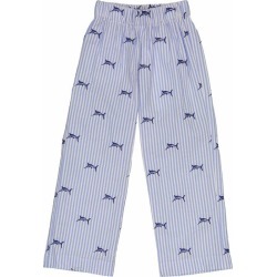 CPC - Classic Prep Childrenswear Slim Myles Marlin Embroidered Pants, Blue