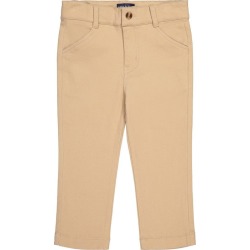 Andy & Evan Classic Twill Pant, Medium Beige