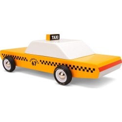 Candylab Toys Yellow Taxi