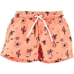 Babyface Cactus Swim Short, Neon Orange