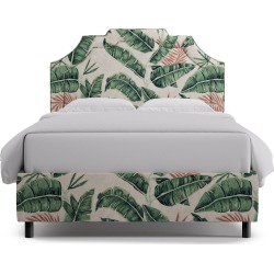Art Deco Bed | Full | Banana Palm