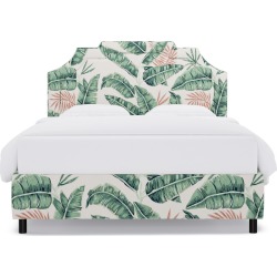 Art Deco Bed | Queen | Banana Palm