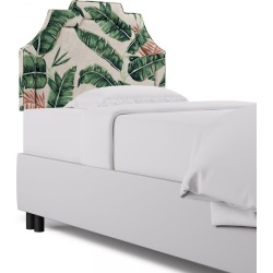 Art Deco Headboard | Twin | Banana Palm