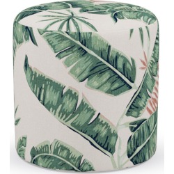 Drum Ottoman | Banana Palm