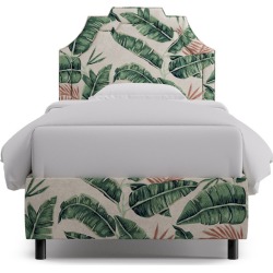 Art Deco Bed | Twin | Banana Palm