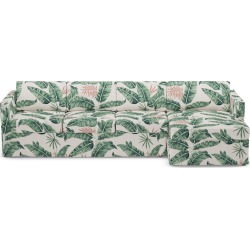 Slipcover Sectional | Right | Banana Palm