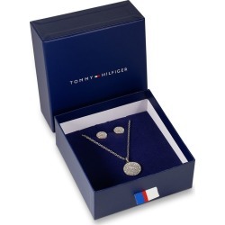 Tommy Hilfiger Sparkle Earring & Pendant Jewellery Gift Set